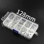 AOQDQDQD® 320Pcs Connector Cold Pressed OT/UT Crimp Terminals Copper Nose Wiring Fork Set with Box