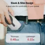 Magnetic Phone Selfie Monitor Screen for Smartphone Rear Camera Selfie with bluetooth Button Vlog Live Stream for iPhone Android Phone