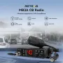 Retevis MB63A CB Car Radio 12/24V Power AMFM 40 Channels Emergency 9/19 Long Range Professional Communicator Compact Mobile Radio Station