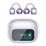 G08 Translator Earbuds Wireless bluetooth 5.4 Earphone LED Touch Screen 13.2mm Dynamic Drivers Bass Sound Instant Translation Earclip Open-ear Headphones