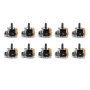 10Pcs/Pack Replacement Hall Effect Joystick 3D Analog Sensor ThumbStick for PS5/PS4/Xbox One Controller Repair Parts Accessory