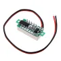 5pcs 0.28 Inch Two-wire 2.5-30V Digital Blue Display DC Voltmeter Adjustable Voltage Meter