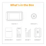 C23 1080P Smart Digital Doorbell Concealed Viewer 3.97 inch Screen 125° Doorbell Camera with Night Vision Electronic Peeping Door Bell