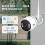 Hiseeu 3MP 8CH NVR + 2 WIFI Security PTZ Camera Kit Human Detection IR Night Vision IP Camera Set Wireless CCTV Surveillance System