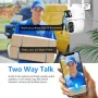 2Pcs ESCAM QF500 10X Dual Lens 5MP+5MP WiFi IP Camera Night Vision Pan/Tilt Humanoid Detection Waterproof Two Way Audio Cloud Storage