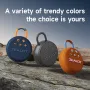 ZEALOT S77 bluetooth Speaker Portable Speaker 42mm Large Speaker HiFi Sound 1800mAh Battery IPX6 Waterproof Built-in Mic Wireless Lanyard Speakers for Biking Climbing Travel