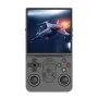 T16MAX 64G 4-inch IPS Retro Handheld Game Console 15000+ Games RK3326 Quad Core Dual 3D Joystick Built-in HiFi Speaker Portable Gaming Device Support 3.5mm Earphone 3000mAh Battery