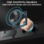Hiwill D41 320W 4.1CH Soundbar Home Theater bluetooth Surround Sound System 2 Surround Speakers with 5.25 inch Wired Subwoofer 3D Surround Sound 3EQ Mode Dolby Audio Soundbar Home Theater