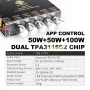 ZK-TB21 PRO 2.1 Channel 5.2 Stereo bluetooth Amplifier Board 50W+50W+100W TPA3116D2 Chip AUX Amplifier