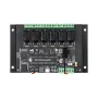 Industrial 6-Channel RP2350 Relay Module Onboard RS485 / Pico HAT interfaces With Multiple Isolation Protection Circuits Industrial-Grade Rail-Mount Case