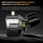 KZ Castor Wired Earphone Tuning Adjustable Dual Drivers IEM HiFi Sound Deep Bass 3.5mm Wired In-ear Earphone Headphone