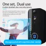 i9 WiFi Visual Doorbell 1MP Camera 120 Degree View Two-Way Talk Motion Detection Night Vision APP Control Long Battery Life