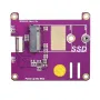 Raspberry Pi 5 Expansion Board PCIE to M.2 NVME SSD Pi5 PCIe MPS2242-2230 Solid State Drive