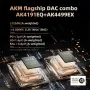 FiiO Q15 MQA Hi-Res Audio HIFI Headphone Amplifier Music Player Decoder AK4191 AK4499EX USB DAC Bluetooth Coaxial 3.5mm 4.4mm Outputs