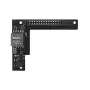 POE Ethernet Power Supply Expansion Board for Raspberry Pi 5 POE 5V4.5A Isolated Module Compatible with Radiator