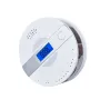 Home Smoke Detector Carbon Monoxide Detection Alarm Real-time Monitoring LED Display Sound Light Alarming Troubleshooting Function for Safety Prenvention