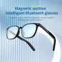 G05-T3 bluetooth 5.3 Earphone Smart Glasses Magnetic Suction 3 Types of Lens Disassembly Stereo Automatic Pairing IP67 Waterproof Multi-protection Smart Audio Glasses