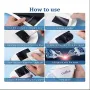 Black Laser Engraving Marking Paper 36x24cm High Visibility Easy Application for Metal Glass Ceramics Stone Crafting Customization
