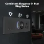 Moes Tuya Zigbee3.0 Smart Knob Thermostat with LED Digital Display Water Heating/Electric Heating/Gas Boiler APP Remote Controller Weekly Programmable Voice Control Work with Alexa Google Home