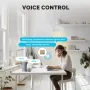 MoesHouse Tuya WiFi Intelligent Dimmer Switch Module Portable Home Automation DIY Switch Compatible with Alexa Google Assistant