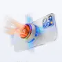 Flydigi B8X RGB Magnetic Phone Cooler -16°C Semiconductor Cooling <35dB Ultra Quiet 30W Fast Charge Smart App Control Gaming Cooler for iPhone Android Tablet Streaming