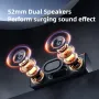 ZEALOT S72 20W bluetooth Speaker Portable Speaker Dual 52mm Drivers 3D Audio RGB Light TWS 3000mAh Battery Support AUX TF Card U Disk Playback Outdoors Wireless Speakers