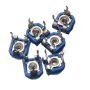 100pcs RM065 Horizontal Trimpot Potentiometer Assortment Kit With Storage Box