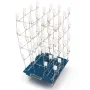 4X4X4 Blue LED Light Cube Kit 3D LED DIY Kit For Arduino Smart Electronics Led Cube Kit