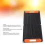 80W Foldable Solar Panel Portable ETFE Material Dual USB 12V DC Output Outdoor Car Battery Charger Mobile Power Station with Handle and Accessories