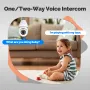 MoesHouse E27 3MP HD Tuya Smart WiFi Bulb Camera Full Color Night Vision PTZ Cam Auto Tracking Motion Detection Two-way Intercom Siren Alarm Home Surveillance Cameras Onvif
