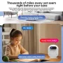 2MP HD Wireless 4G LTE Security Camera 130° Wide Angle Night Vision AI Human Tracking Two-Way Audio Cloud Storage TF Card Smart Home Surveillance CCTV