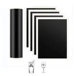 Black Laser Engraving Marking Paper 36x24cm High Visibility Easy Application for Metal Glass Ceramics Stone Crafting Customization