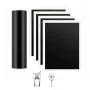 Black Laser Engraving Marking Paper 36x24cm High Visibility Easy Application for Metal Glass Ceramics Stone Crafting Customization