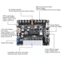 20/24Pin ATX Power Transfer Board Digital Voltage Display Multi-Output 5V-12V USB PD Fast Charging Adjustable Voltage Module with DC Socket for Electronics Testing Multi-Device Charging