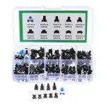 180 Adet 10 Değer Dokunsal Buton Anahtarı Mini Anlık İncelik Çeşitleri Kiti DIY