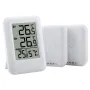 TS-FT0402 1-to-2 Indoor Outdoor Temperature and Humidity Meter Wireless Digital Hygrometer Thermometer Wine Cellar Kitchen Garden Temperature Monitor with 2 Sensors