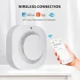 Tuya Wifi Smoke Sensor Fire Detection Alarm Smart Home Security Fire Protection Work with Alexa Google Home
