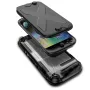 TPU+PC Case Ergonomic Handle Grip Cover Shockproof Handheld Game Console Case Anti-Drop Anti-Slip for Nintendo for Switch 2 Case