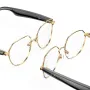 W100B Smart AI Translation Glasses bluetooth 6.0 ChatGPT4.0 Real-Time 163 Languages Translator ENC Noise Cancellation Dual Speakers IP67 Waterproof UV400 Anti-blue Light Lens Glasses