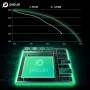 Picun F6 Wireless bluetooth Headset ANC Headphone -50dB Active Noise Cancelling 45mm Dynamic Drivers 120H Playtime Low Gaming Latency AUX Wired Headphones with Mic