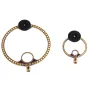 2Pcs Donut UV UHF+VHF FM Loop Antenna Connector 400MHz-470MHz 80MHz-150MHz for HFDY DSP DSP2 Receiver Accessories
