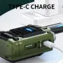 Lyunton K300 Global Walkie Talkie 4G LTE 6800mAh Battery Type-C Charge Europe Version SIM Card