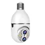 Guudgo E27 2MP+2MP WiFi Bulb Surveillance Camera Dual Lens 10X Zoom Color Night Vision Motion Detection Two-way Audio 4MP PTZ IP Baby Monitor Camera
