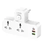 LDNIO SC2311 Power Socket Universal 2 Outlets 20W PD QC3.0 3USB Wall Charger Power Strip Adapter Multiple Plug Expander