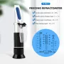 4 in 1 Car Automotive Antifreeze Refractometer Engine Battery Fluid Glycol Refractometer Glass Freezing Point Water Coolant Tester