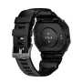 LOKMAT OCEAN GT 1.75-inch HD Screen Flashlight Compass AI Voice Assistant 3ATM Waterproof bluetooth Call Heart Rate Blood Oxygen Monitor Sleep Monitoring Multi-sport Modes Smart Watch
