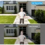 MR12 4MP WiFi Battery Video Doorbell Dual Camera 5200mAh Rechargeable Battery PIR Motion Detection Two-Way Audio Night Vision IP65 Weatherproof