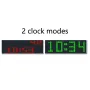 Color LED Music Spectrum Electronic Clock RGB LEDs USB Voice Control Rhythm Light 1624RGB Pickup Atmosphere Level Indicator
