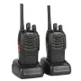 2pcs Baofeng Walkie Talkie BF-88E PMR 0.5W 16CH UHF 446.00625-446.19375MHz 12.5KHz Channel Separation with Charger