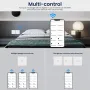 86 Type Tuya WiFi Touch Smart Switch Voice Control APP Control Timer Function Work with Amazon Alexa Google Assistant [Live & Neutral Wire]